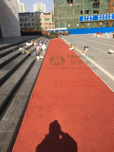 航天五一〇所 柯坪彩色路面